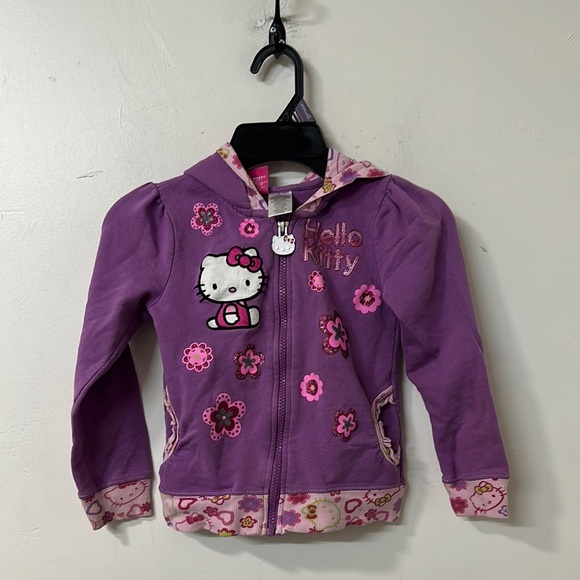 Purple Hello Kitty Hoodie for Kids pre loved - Picture 1 of 2